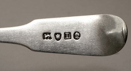 Chinese Export Silver Dessert Spoon - Linchong